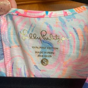 Lilly Pulitzer t-shirt dress size Small